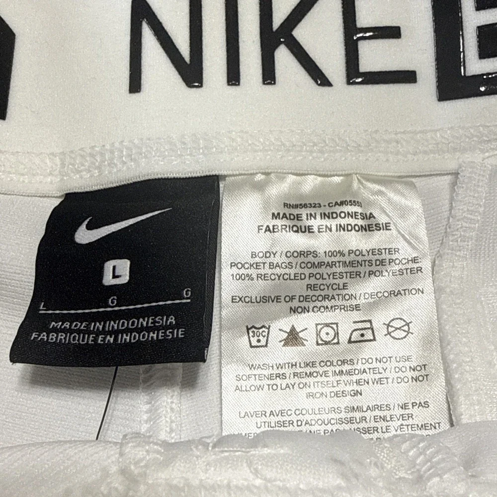 Nike BSBL‎ Vapor Pro Slim Fit High Cut Sz L White Pants